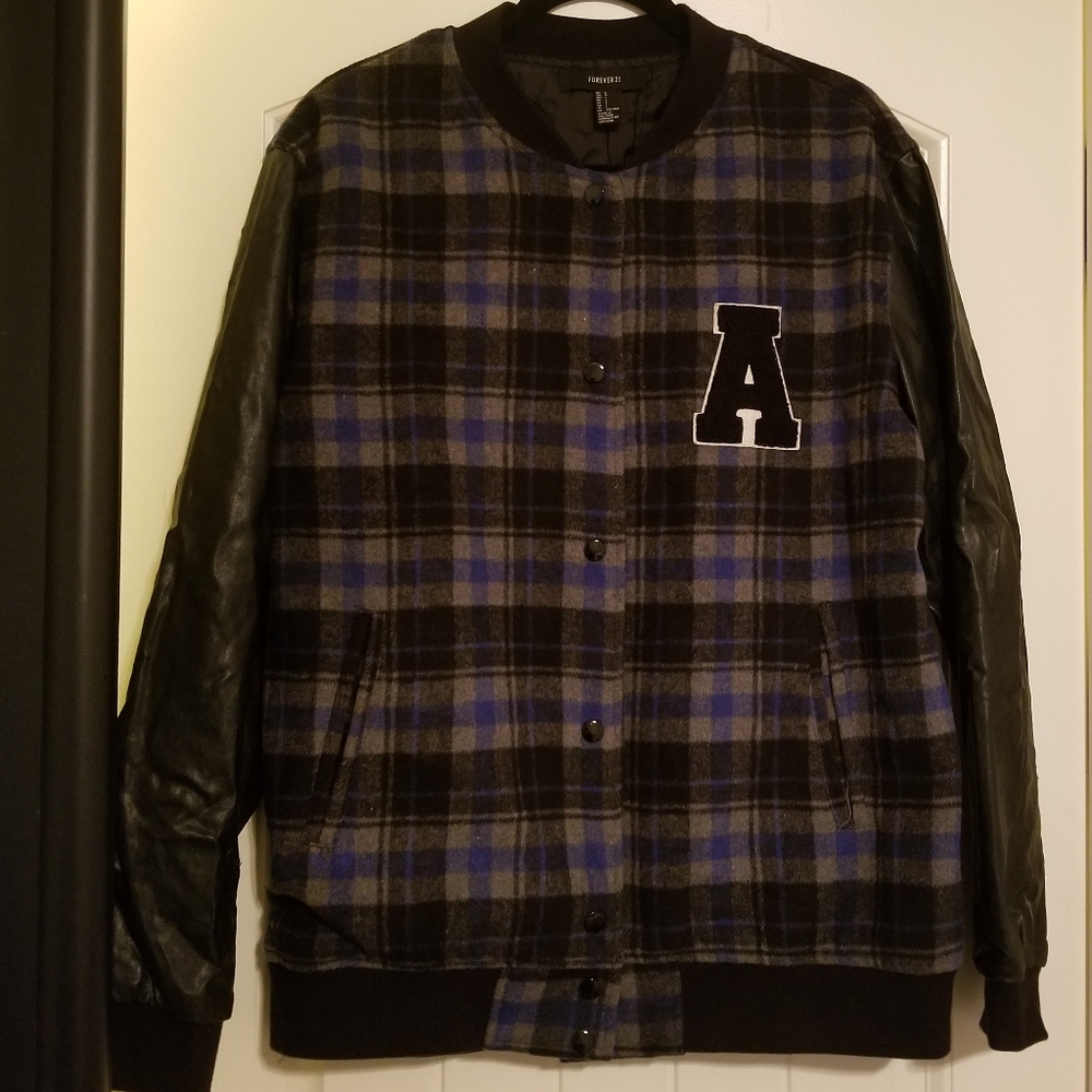 Bomber Flannel Jacket